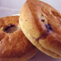 Berry Bagels · Our berry bagels burst with flavor and bring smiles to your morning.