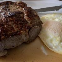Top Sirloin Steak · Hamburger cooked rare, medium rare or pink in the middle may be under-cooked and served only...