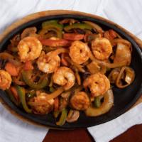 Fajitas With 1 Meat · Choose from steak, grilled chicken, fish, or shrimp, served sizzling with bell pepper and on...