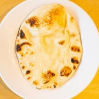 Naan · Add some warm tasty buttermilk flatbread.