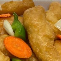 Sweet & Sour Chicken · Comes with the side of Sweet and Sour sauce to make sure the chicken is nice and crispy by t...