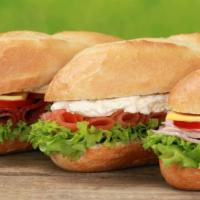 Pepperoni Sub · Fresh sizzling pepperoni sub with mixed grilled vegetables, cheese on classic sub bread
