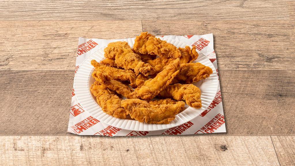 12 Piece Tender · Our crispy on the outside, juicy on the inside chicken, only without the bones!
