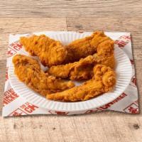 5 Piece Tender · Our crispy on the outside, juicy on the inside chicken, only without the bones!