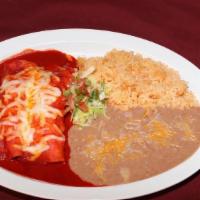Enchiladas Rojas / Red Enchiladas · 