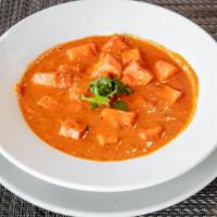 Chicken Vindaloo · Chicken cooked in fiery red hot curry sauce - a Goan speciality