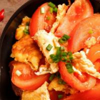 Stir-Fried Tomato And Scrambled Eggs / 番茄炒蛋 · 