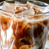 Iced Latte (16Oz) · Espresso silky steamed milk.