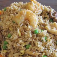 Combo Fried Rice · Stir fried rice.