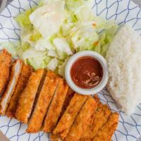 Chicken Katsu · Breaded/deep fried