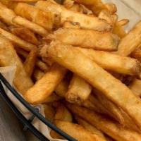 7 Barrel Fries · Our famous brew house battered fries.