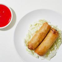 Egg Roll (2) · Individually hand rolled and filled with fresh vegetable. Served with house sweet and sour s...