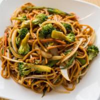 Lo Mein · Soft noodles with white onions, bean sprout and cabbage