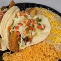 Two Fish Tacos Plate · 