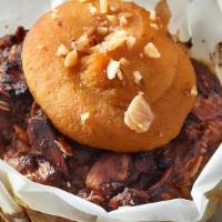 Morning Glory Muffin (Gf, V)* · Vegan & Gluten Free! CONTAINS ALMONDS AND OATS*. *NUT ALLERGY