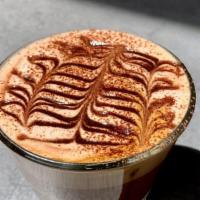 Magic Mocha · House blend espresso, milk, 33% Kali chocolate (12oz)