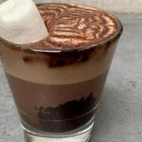Kids Hot Choco · TEPID HOT COCOA WITH A MARSHIE ON TOP!