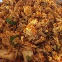 Kimchi Fried Rice · Spicy.
