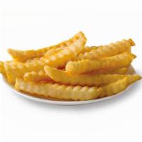 Fries · Crinkle cut and crisp, they’re the perfect accompaniment to our chicken.