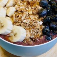 Acai Og Bowl (Gf) · This acai is how it all started in Brazil. It's simple and delicious Tambor Acai with banana...