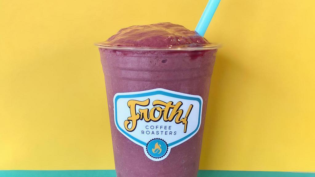 Berry'S Smoothie · We're going to over berry you! Tambor Acai, blueberry, raspberry, strawberry, and a touch of guarana syrup.