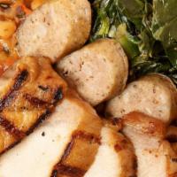 Sweetheart Of The Walled  Fortress · Cassoulet: grilled pork loin, sausage, long-stewed beans, greens