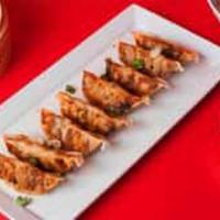 8-Pack Potstickers · Pan-Seared with your choice of Green Vegetable or Ginger Chicken.