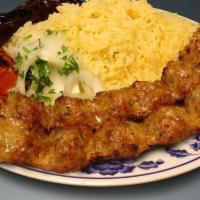 Chicken Lula Kebab · 