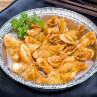 Crab Rangoon (8 Pcs) · Imitation crab meat, filled cream cheese with wonton wrap.