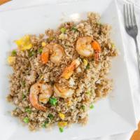 Chaufas · Gluten-free. A delicious Peruvian-style fried rice and your choice of beef or chicken or veg...