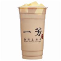 Pudding Milk Tea (Non-Dairy)  布丁烤奶 · (Non-Dairy) Allergen label. Pudding including a little bit of dairy.