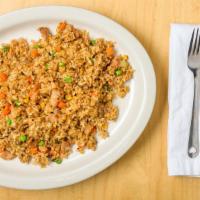 Chicken Fried Rice · Marinated chicken w/vegetable, onion, egg, sesame oil, soy sauce.