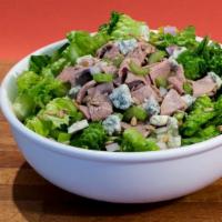 Roast Beef Salad · w/ gorgonzola, red onion, celery + sunflower seeds