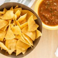 Chips & Salsa · House made corn chips and fresh salsa.