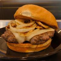 Thursday Burger · Favorite. 1/2 pound freshly made Angus beef patty, griddle seared in teriyaki sauce, cooked ...