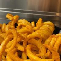Fries · Vegetarian. Fried until crispy and golden, dusted with salt.