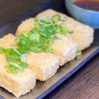 Deep Fried Tofu · Vegetarian. Deep-fried tofu glazed with teriyaki sauce.