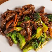 Broccoli With Beef Or Chicken Or Pork · 