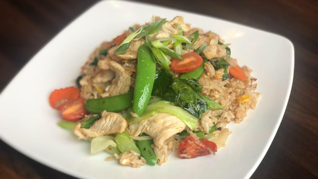Brody’S Fried Rice (Gf) · Gluten-free. Rice stir-fried with chicken, eggs and mixed vegetables. Can be prepared with spice.  1-5 stars (mild-hottest)