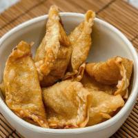 *Gyoza · Deep fried pork and vegetable potstickers