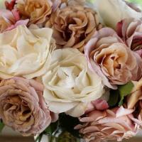 The Boho · Delicious shades of nude, cream and white. The variety of roses is based on what is currentl...