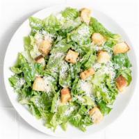 Caesar Salad · Crisp romaine, parmesan, and croutons.