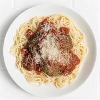 Spaghetti And 3 Meatballs · 3 handmade beef and pork meatballs in marinara sauce. (Meatballs cannot be made gluten or da...