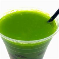 In The Green Juice (12Oz) · Kale / Cucumber / Apple.