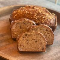 Banana Bread  · Freshly baked in house, contains walnuts