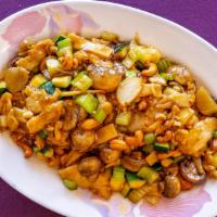 Cashew Nut  Chicken · Include egg roll crab puff fried rice egg drop soup or hot and sour soup.