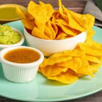 Chips · Salsa and guacamole.