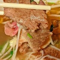 Brisket, Flank, And Rice Noodle Soup · Phở chín, nam | gluten-free