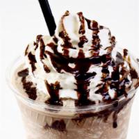Chocolate Chip Frappe (No-Coffee) · Chocolate with Ghirardelli chocolate chips.