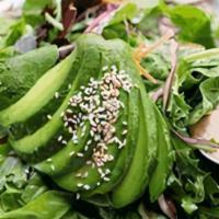 Indo House Salad · house mixed greens, sesame dressing, avocado